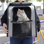 Pet Cat Backpacks Breathable Outdoor Cat Carrier Shoulder Bag for Small Dogs Cats Portable Travel Folding Backpack Pet Supplies Cat-Market
