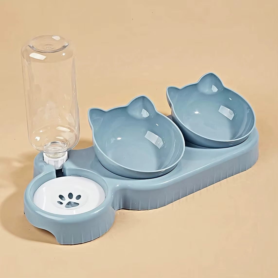 Gamelle Pour Chat 3 en 1 Cat-Market