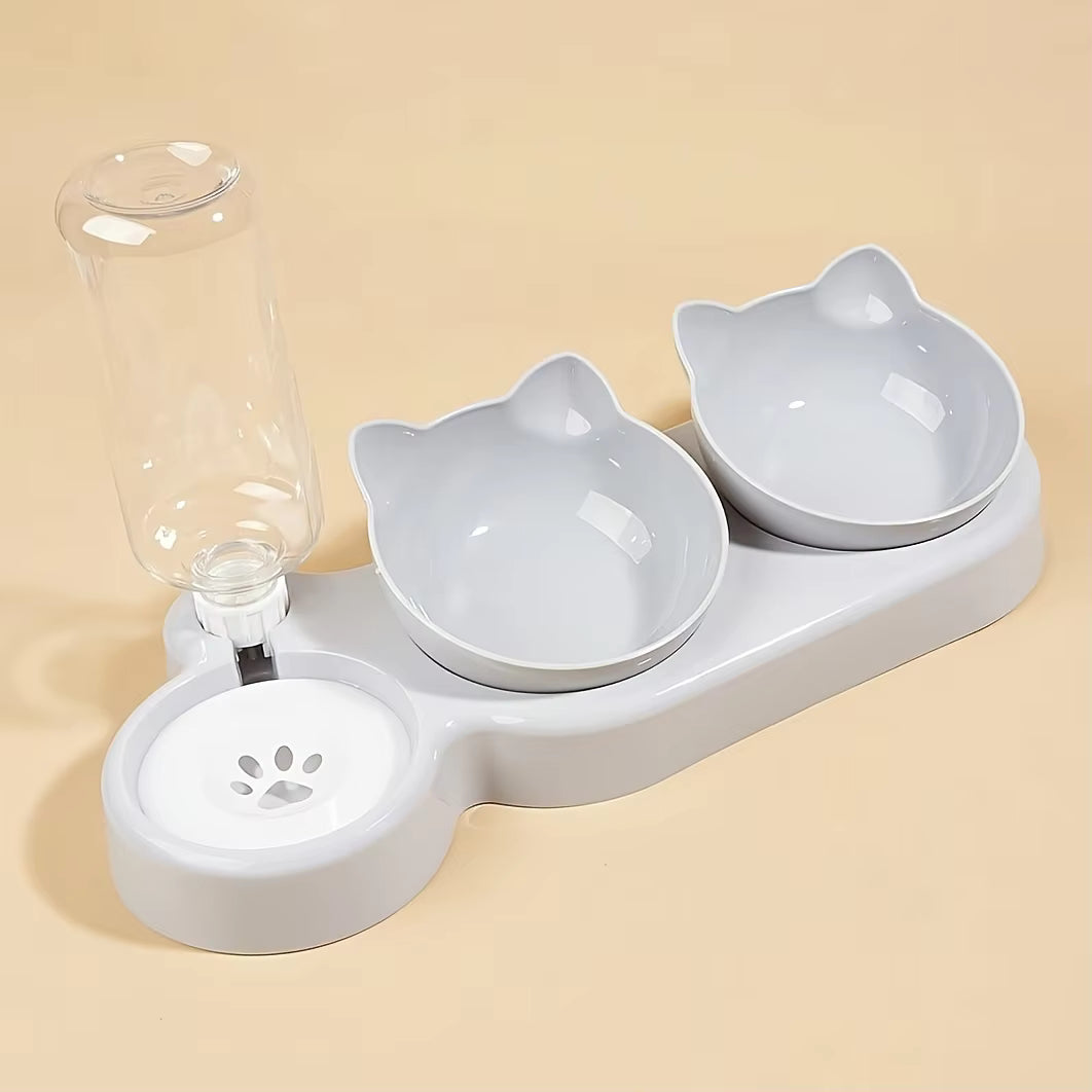 Gamelle Pour Chat 3 en 1 Cat-Market